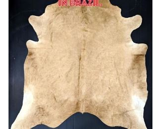Lot 1325 Natural Cow Hide Made in Brazil.