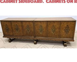 Lot 1345 Tommi Parzinger Style Cabinet Sideboard. Cabinets on r