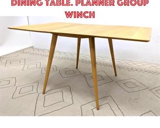 Lot 1367 Paul McCobb Drop Side Dining Table. Planner Group Winch