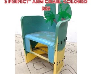 Lot 1369 GAETANO PESCE Nobody s Perfect Arm Chair. Colored res