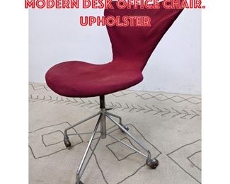 Lot 1435 FRITZ HANSEN Danish Modern Desk Office Chair. Upholster