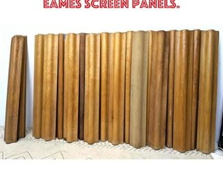 Lot 1446 Large Grouping of Eames Screen Panels. 