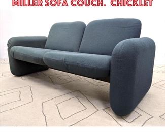 Lot 1496 JOHN WILKES for HERMAN MILLER Sofa Couch. chicklet