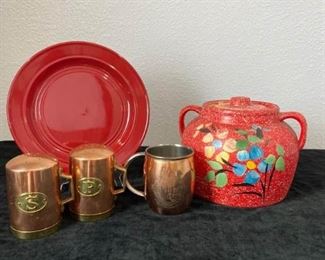 Kitchen Items and Copper