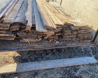 Barn Wood trailer load
