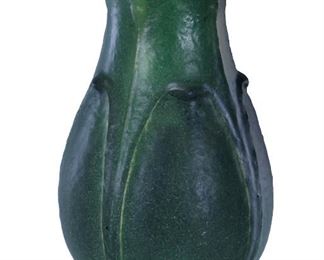 Grueby Matt Green Vase