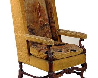 Flemish Open Arm Chair
