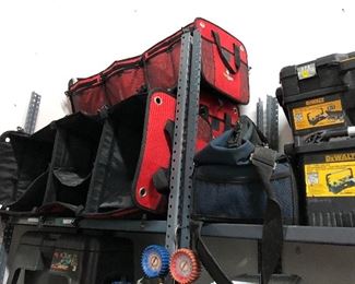 Assorted tool Boxes