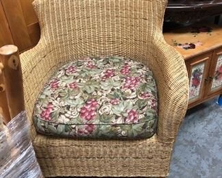 Wicker chair