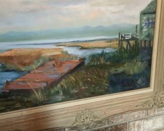 "Oysterville" local painter