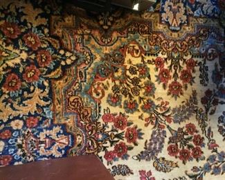 Detail of Kerman carpet