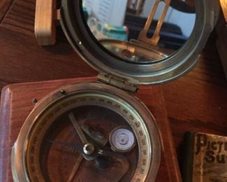 short of antique compass