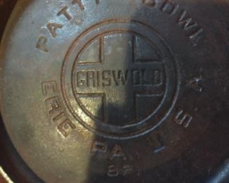Last find!!! rare Griswold Patty Bowl! wow!