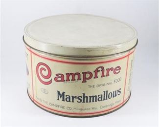 Campfire Marshmallows Tan Tin