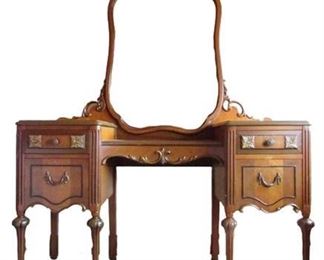 Taylor Made Antique Vanity Dresser & Mirror
