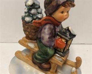 Ride Into Christmas Hummel Figurine