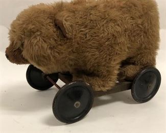 Large Wooly Bear On Wheels