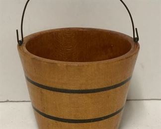 Mini Wooden Bucket