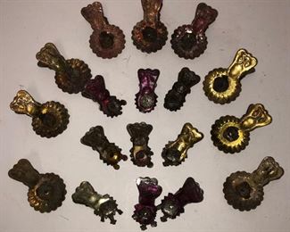 Vintage Candle Clips