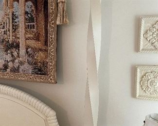 3. Kingsize Bed by Century Furniture.  Bedding included.  4 Poster bed.  All other items in photo beside bed are not included and sold separately. $425