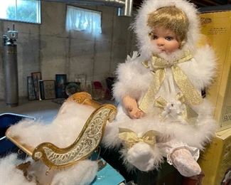 32. Table contents of Christmas items $95 all