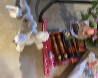 56. Easter and halloween items $25