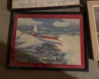 74. Old Prints and photos including McDonnell Douglas photos, newer prints and more $50