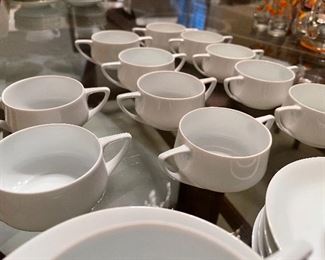 102. Set of german porcelain dishes and cups and an extra noritake set $25