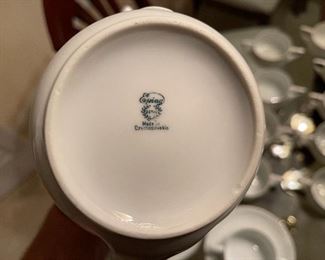 102. Set of german porcelain dishes and cups and an extra noritake set $25