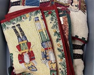 110. SIMILAR ITEMS, SO PLEASE MAKE SURE YOU ARE CLEAR OF THE ITEM NUMBER.                                       Two tubs of mostly Christmas items.  The top layer is shown but each tub has a lot of what you see here.  Tubs are included as well. $75 both