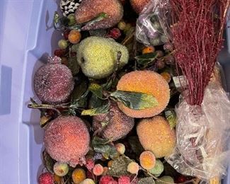 111. SIMILAR ITEMS, SO PLEASE MAKE SURE YOU ARE CLEAR OF THE ITEM NUMBER.                                       Two tubs of mostly Christmas items.  The top layer is shown but each tub has a lot of what you see here.  Tubs are included as well. $65 both