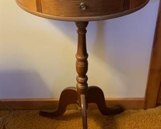 REDUCED!  $18.75 NOW, WAS $25.00................Curved Half Moon Table 27" tall (P160)