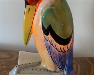 $60.00..........................Vintage Porcelain Bird Night Light Lamp (P549)