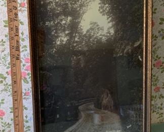 $25.00..............Road Leading to Lanesboro MN Bue Colorized Picture (P1004)