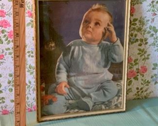 CLEARANCE  !  $3.00 NOW, WAS $12.00...............Baby Picture (P1008)