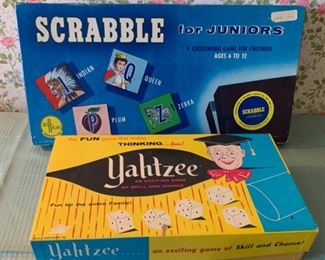 $12.00................Scrabble and Yahtzee Games (P1041)