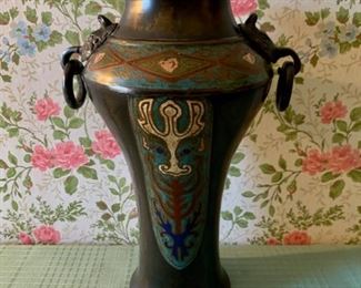 $50.00...............Art Deco Vase 10" tall (P908)