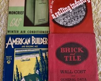 CLEARANCE  !  $6.00 NOW, WAS $16.00................Retro Builders Pamphlets (P1078)