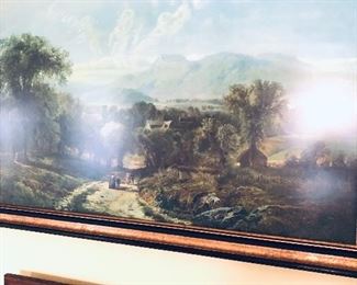 awesome english country side print