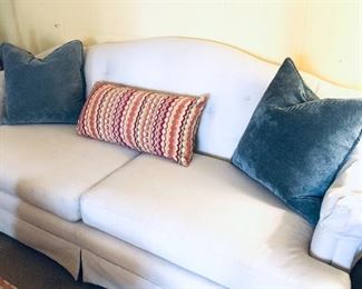 camel back sofa