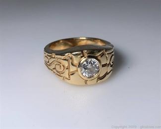 14k Diamond Ring