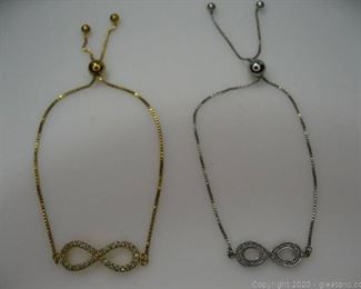 Set of 2 Inifinity Bracelets