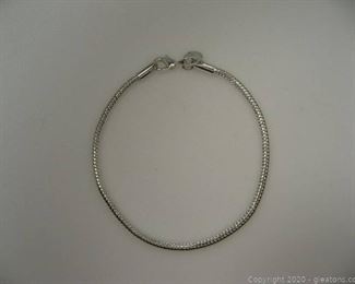 Sterling Silver 8inches Bracelet