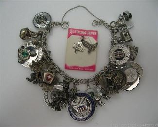 Sterling Silver CHarm Bracelet