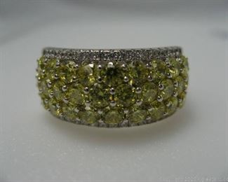 Sterling Silver CZ Ring