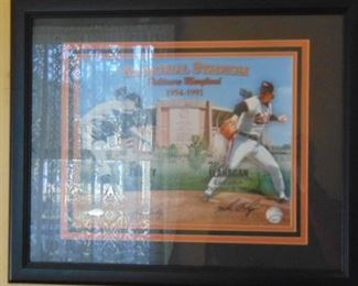 Framed Memorial Stadium Print
