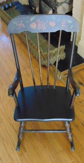 Child's Windsor Rocking Chair