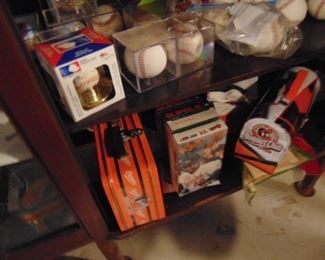 O's Lunchboxes and baseballs