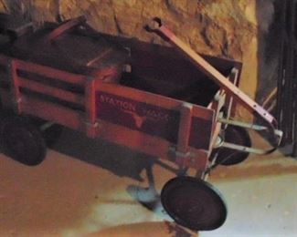 Vintage Child's wooden Wagon