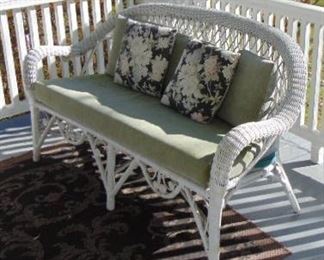 Wicker Love Seat